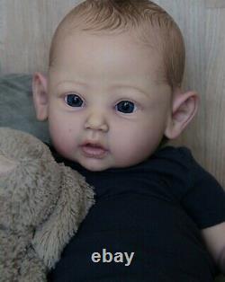 24 Reborn Baby Dolls Silicone Lifelike Newborn Realistic Newborn Boy Xmas Gift