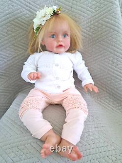 24 Reborn Baby Dolls Soft Body Toddler Newborn Doll Sue-Sue Handmade