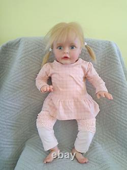 24 Reborn Baby Dolls Soft Body Toddler Newborn Doll Sue-Sue Handmade