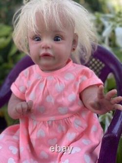 24 Reborn Baby Dolls Soft Body Toddler Sue-Sue Newborn Doll 2000gr Handmade