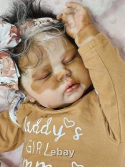 24 Reborn PICKLES Babydoll Vitiligo Alternative Art Doll