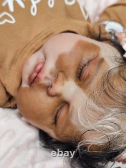 24 Reborn PICKLES Babydoll Vitiligo Alternative Art Doll