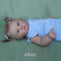 24in Fat Girl Reborn Baby Dolls Silicone Vinyl Toddler Newborn Babies Toys Gifts