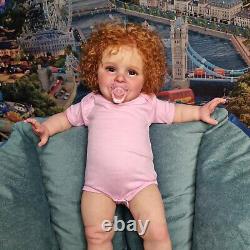 26 Big Reborn Toddler Gril Baby Doll Lifelike Handemade Zoe Collecitble Art Toy