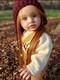26 Lifelike Painted Toddler Girl Reborn Baby Doll Rooted Hair Finished Toy Gift