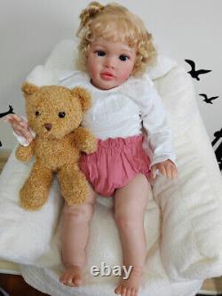 26 Realistic Toddler Reborn Baby Doll Lifelike Girl Cuddly Body Birthday Gift