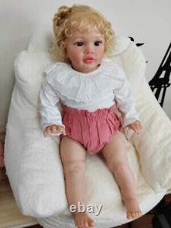 26 Realistic Toddler Reborn Baby Doll Lifelike Girl Cuddly Body Birthday Gift