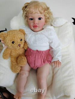 26 Realistic Toddler Reborn Baby Doll Lifelike Girl Cuddly Body Birthday Gift