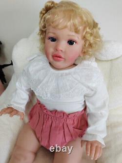 26 Realistic Toddler Reborn Baby Doll Lifelike Girl Cuddly Body Birthday Gift