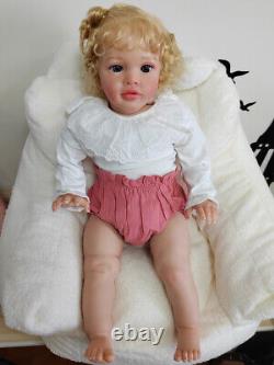 26 Realistic Toddler Reborn Baby Doll Lifelike Girl Cuddly Body Birthday Gift