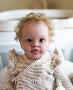 26in Completed Reborn Baby Doll Already Toddler Rooted Hair Artist Painted Gifts