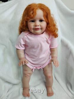 26inch Huge Toddler Gril Reborn Baby Doll Lifelike Zoe 3D Skin Visible Veins Toy