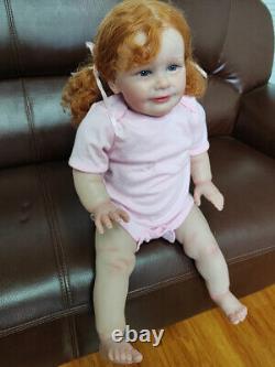 26inch Huge Toddler Gril Reborn Baby Doll Lifelike Zoe 3D Skin Visible Veins Toy