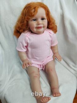 26inch Huge Toddler Gril Reborn Baby Doll Lifelike Zoe 3D Skin Visible Veins Toy