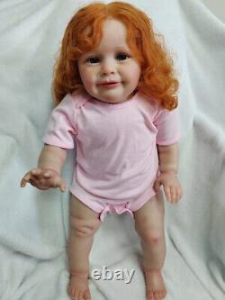 26inch Huge Toddler Gril Reborn Baby Doll Lifelike Zoe 3D Skin Visible Veins Toy