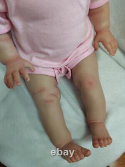 26inch Huge Toddler Gril Reborn Baby Doll Lifelike Zoe 3D Skin Visible Veins Toy