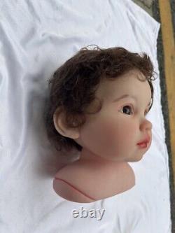 28 Artist Finished Reborn Doll Toddler Girl Baby Julieta Hand-rooted Short Hair