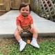 28'' Finished Reborn Baby Doll Toddler Boy Short Hair Cloth Body Handmade Gift