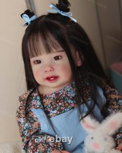 28In Realistic Reborn Baby Dolls Vinyl Real Handmade Newborn Girl Doll Toys Gift