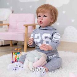 28inch Liam Lifelike Reborn Toddler Baby Boy Huge Size 3D Skin Visible Veins Toy