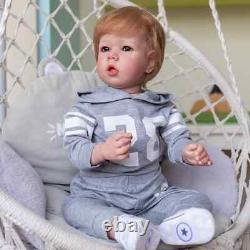 28inch Liam Lifelike Reborn Toddler Baby Boy Huge Size 3D Skin Visible Veins Toy