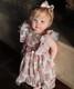 28inch Lifelike Cuddly Reborn Baby Girl Doll Rooted Hair Vinyl Toy Handmade Gift