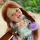 29 Reborn Doll Toddler Girl Lifelike Finished Hand-rooted Hair Straight Legs