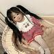 30 Real Reborn Baby Doll Toddler Girl Artist Painted Doll Hand-Rooted Long Hair