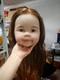 30 Reborn Baby Doll Painted Kit Toddler Girl Rooted Long Hair DIY Xmas Gift Toy