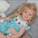 30in Lifelike Reborn Baby Doll Cammi Hand-Rooted Hair Handmade Toddler Girl Doll