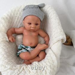 38cm solid silicone doll silicone reborn doll silicone boy doll toys gifts