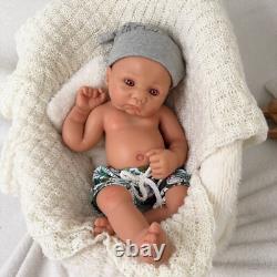 38cm solid silicone doll silicone reborn doll silicone boy doll toys gifts
