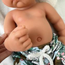 38cm solid silicone doll silicone reborn doll silicone boy doll toys gifts