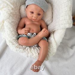 38cm solid silicone doll silicone reborn doll silicone boy doll toys gifts
