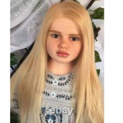 40 Reborn Baby Doll Girl Gabriella Painted Kit With Cloth Body With Connector