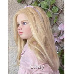 40 Reborn Baby Doll Girl Gabriella Painted Kit With Cloth Body With Connector