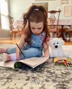 40in Lifelike Reborn Baby Doll Painted Toddler Girl Rebornlove Toy Gift Art Doll