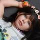 40in Realistic Reborn Dolls Toddler Girl Painted Kits With Cloth Body Connectors
