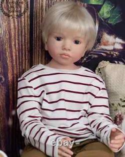 40inch Reborn Doll Boy Girl Aloenka Painted Kit Toddler Rooted Hair DIY Toy Gift