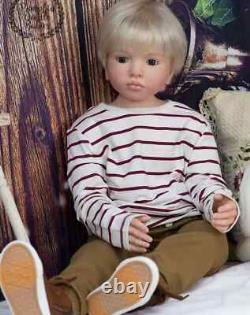 40inch Reborn Doll Boy Girl Aloenka Painted Kit Toddler Rooted Hair DIY Toy Gift