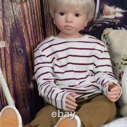40inch Reborn Doll Boy Girl Aloenka Painted Kit Toddler Rooted Hair DIY Toy Gift