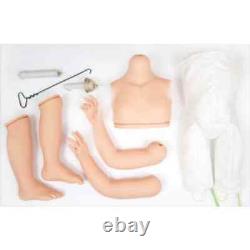 40inch Reborn Doll Kit Gabriella Huge Girl Toddler Unpainted DIY Part Cloth Body