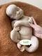 41cm Unpainted Full Body Silicone Dolls DIY Reborn Boy Doll Anatomically Correct