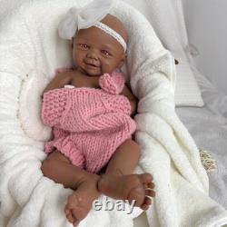43cm Reborn doll, silicone doll, handmade, crafts, children's toys, gifts