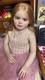 43in Huge Size Reborn Doll Toddler Girl Painted Kit Hand-Rooted Hair Art DIY Toy