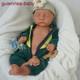 44cm Reborn doll, silicone doll, handmade, crafts, children's toys, gifts
