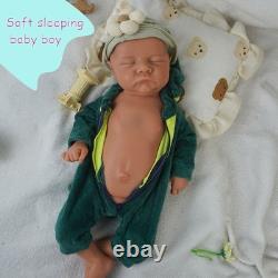 44cm Reborn doll, silicone doll, handmade, crafts, children's toys, gifts