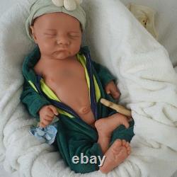 44cm Reborn doll, silicone doll, handmade, crafts, children's toys, gifts