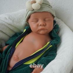 44cm Reborn doll, silicone doll, handmade, crafts, children's toys, gifts