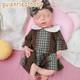 44cm silicone girl doll reborn doll Christmas gift sleeping baby doll handmade